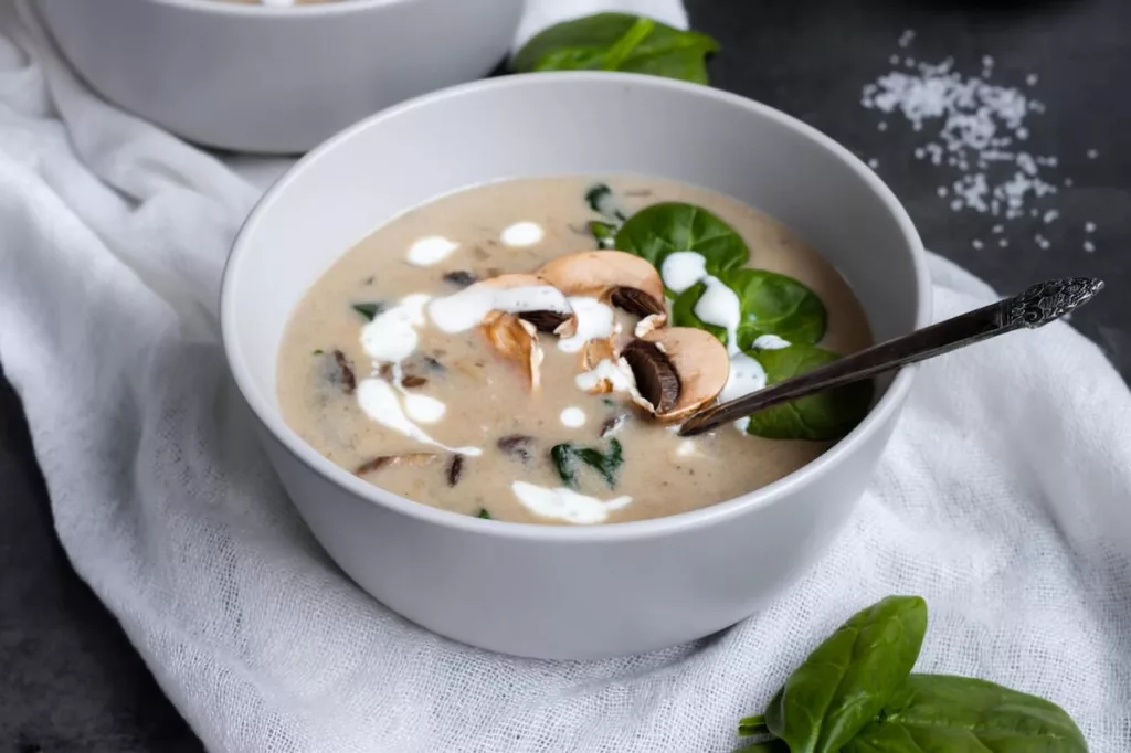 Gluten Free Diet- Cream of mushroom soup