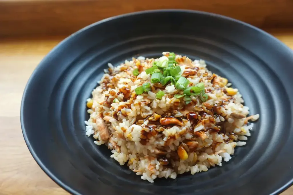 Recipes with the leftover food - Easy Fried Rice