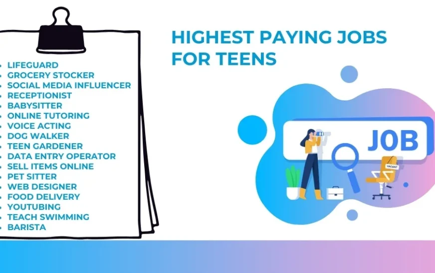 Highest Paying Jobs for Teens