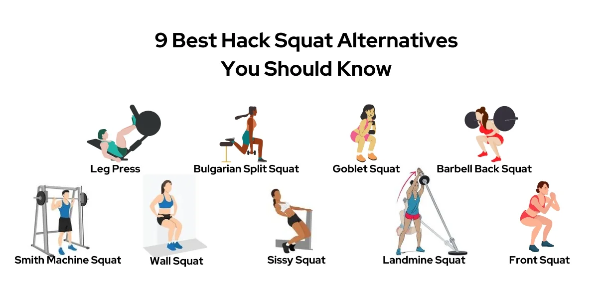 9 Best Hack Squat Alternatives You Should Know