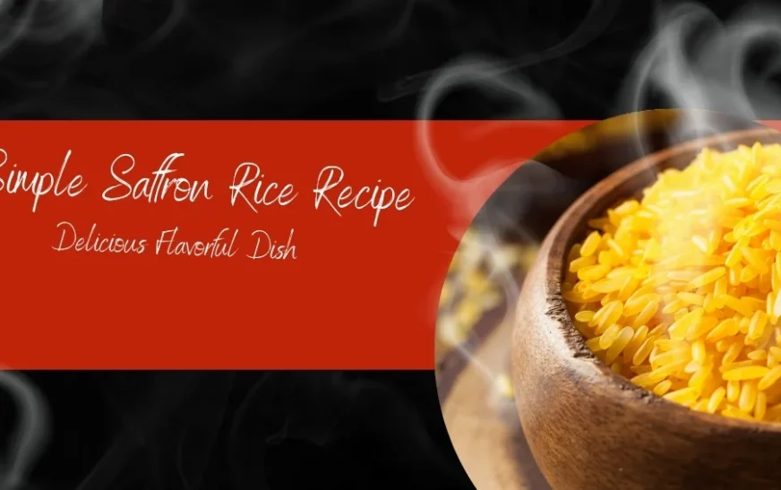 Saffron Rice Recipe