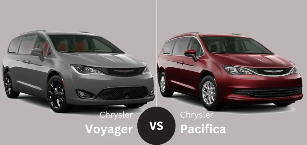 Chrysler Voyager vs Pacifica