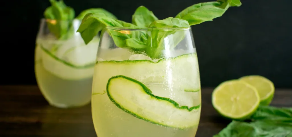 Pineapple, Cucumber, and Celery Gin Cooler