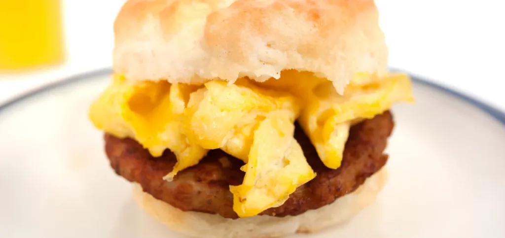 Sausage & Egg Biscuit