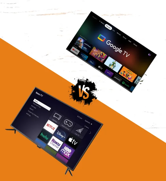 What is the Difference Between Google TV & Roku TV?