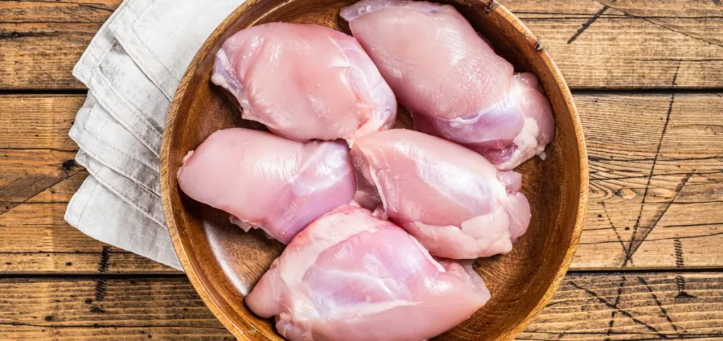 How long to boil chicken thighs