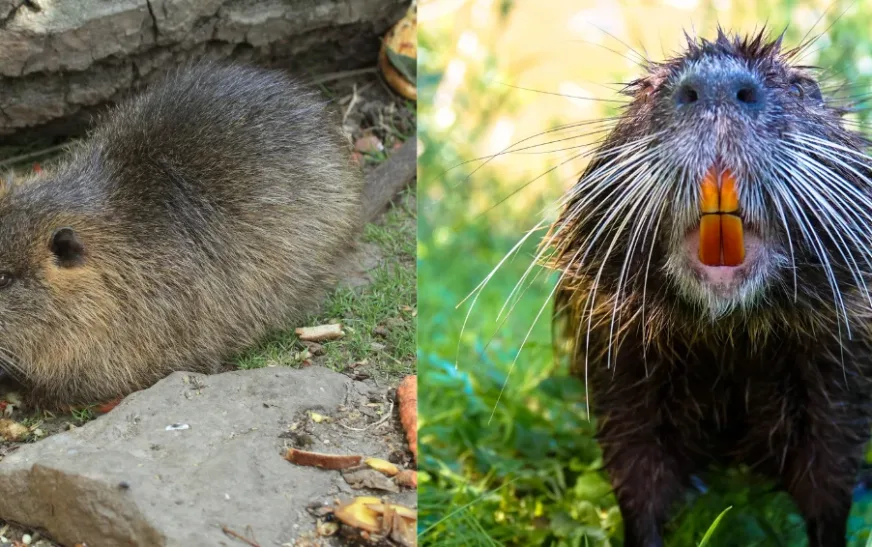 Nutria vs. Muskrat