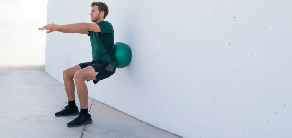 Ball Wall Squat