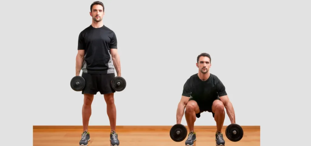 Dumbbell Thruster 