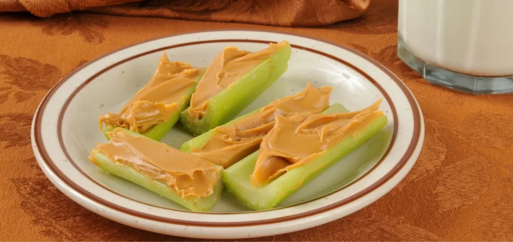 Celery and Peanut Butter Celery and Peanut Butter