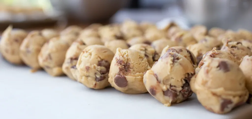 Chickpea No-Bake Cookie Dough Bites Chickpea No-Bake Cookie Dough Bites