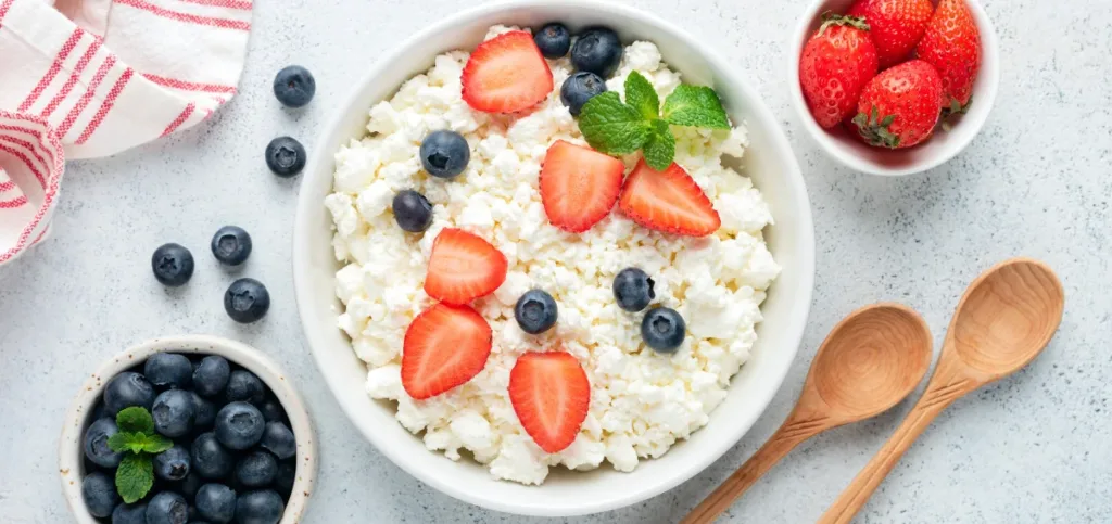 Cottage Cheese Berry Dessert Cottage Cheese Berry Dessert