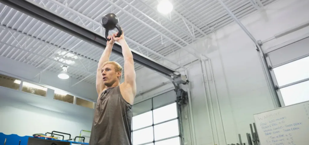 Kettlebell Overhead Carry Kettlebell Overhead Carry