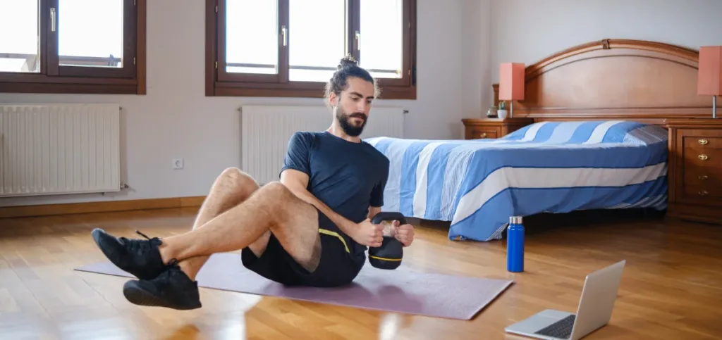 Kettlebell Russian Twist Kettlebell Russian Twist