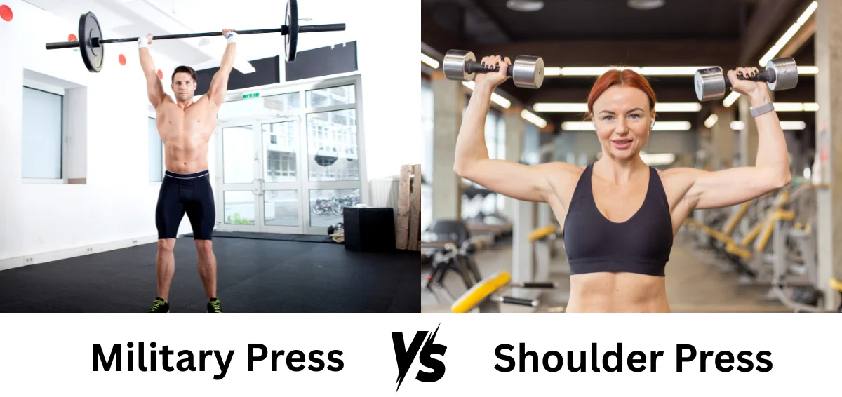 What is the Difference Between Military Press & Shoulder Press?