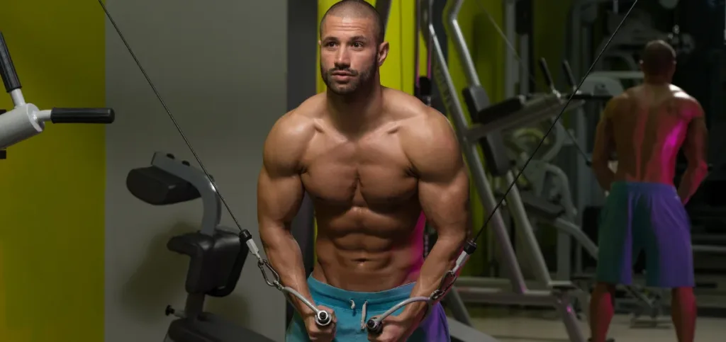Standing Cable Chest Press Standing Cable Chest Press