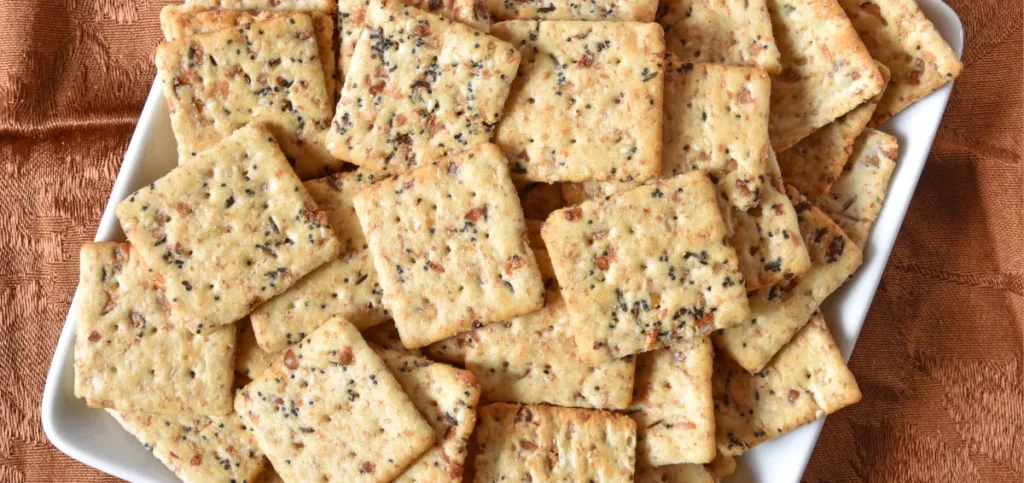 Whole Grain Crackers With Cheese Whole Grain Crackers With Cheese