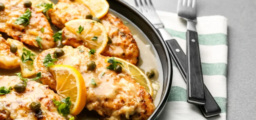 Lemony Seitan Piccata Lemony Seitan Piccata