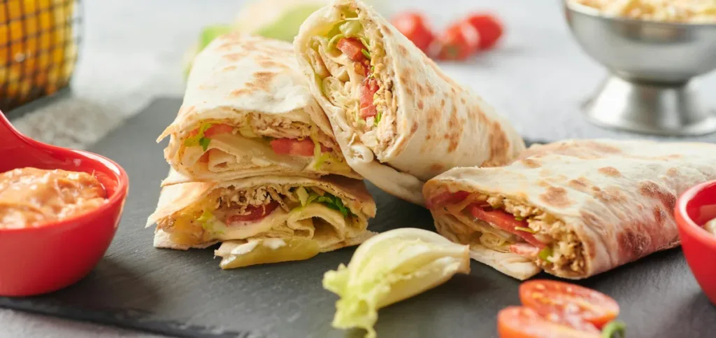 Whole Wheat Wraps with Beans and Cheese Whole Wheat Wraps with Beans and Cheese