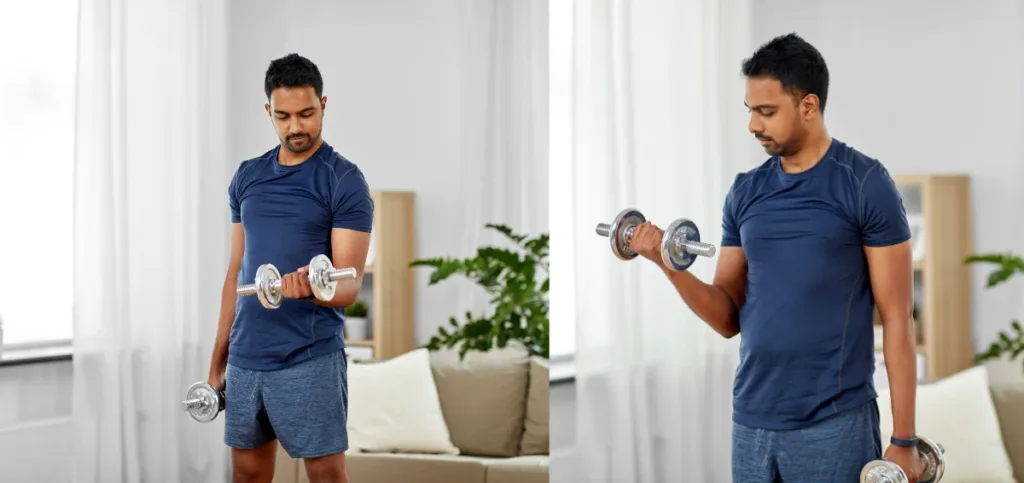 Alternating Dumbbell Curl