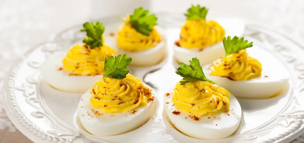 Avocado Deviled Eggs
