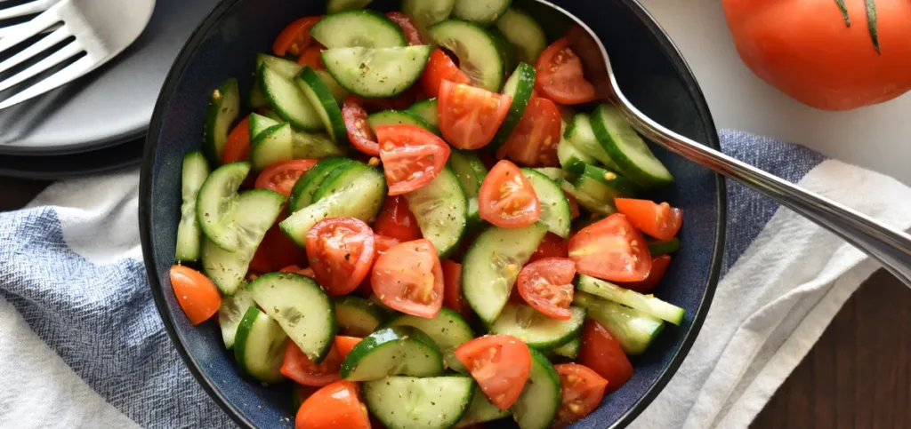 Cucumber And Tomato Salad