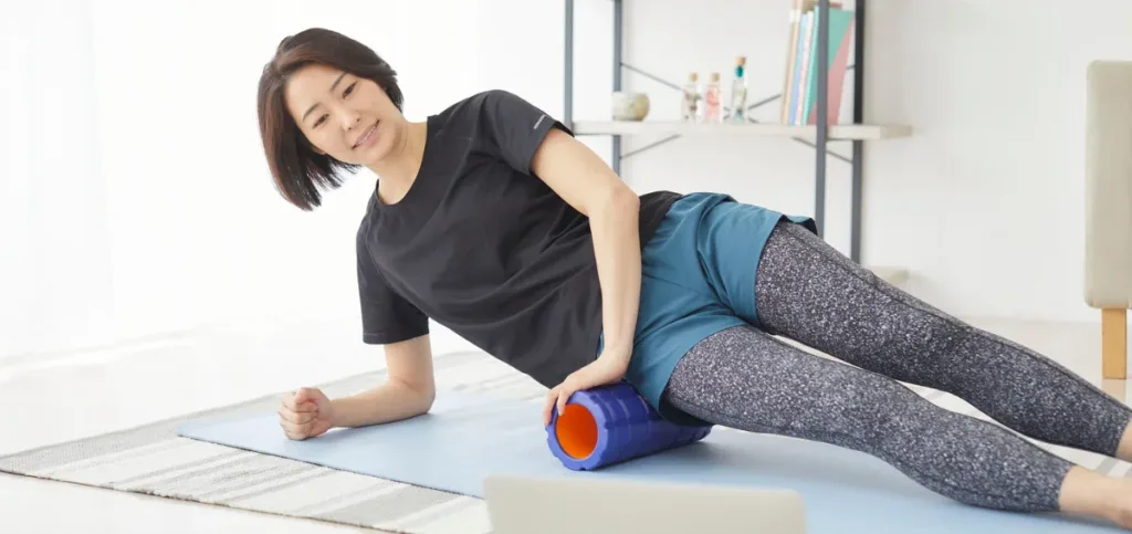 Hip Flexor Foam Rolling