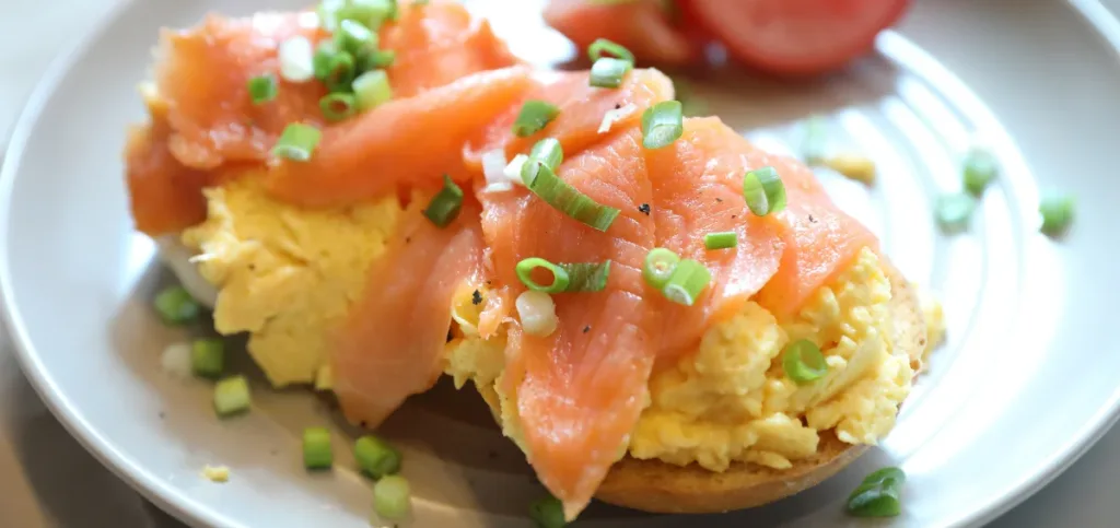 Smoked Salmon and Egg Toast