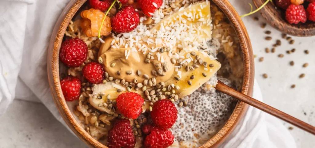 Vanilla Chia Protein Oats