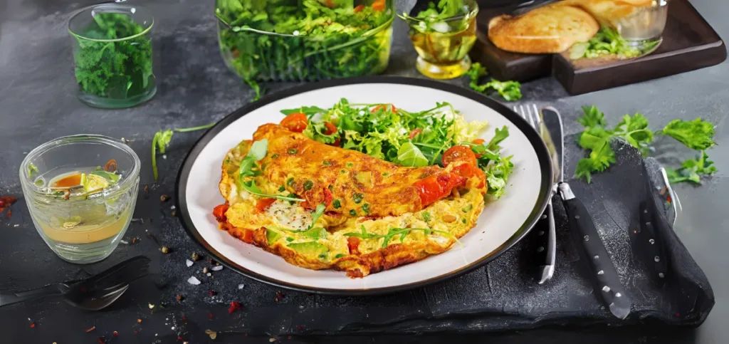Vegetable Omelette